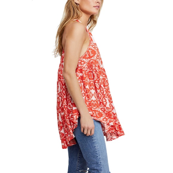 Free People Mimi Printed Halter Neck Tunic Dress - Picture 13 of 15